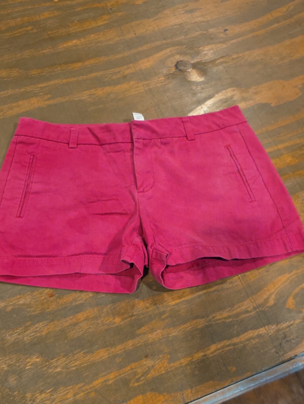 STYLUS Women’s Bright Pink High-Waist Casual Shorts